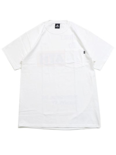 画像2: NOTHIN' SPECIAL BUILT TO DeATH POCKET TEE WHITE