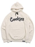 【送料無料】COOKIES CLOTHING ORIGINAL MINT FLEECE HOODIE CRM/BLK