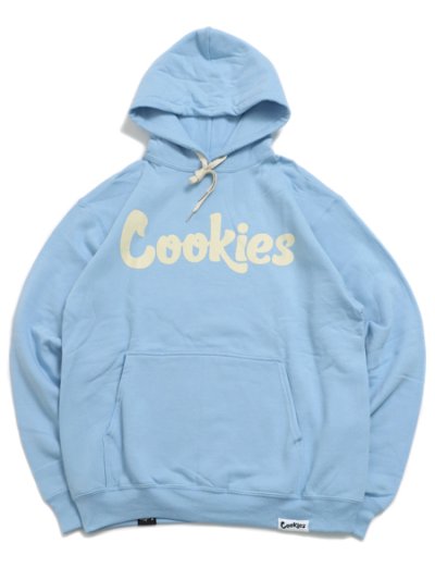 画像1: 【送料無料】COOKIES CLOTHING ORIGINAL MINT FLEECE HOODIE SKY/CRM