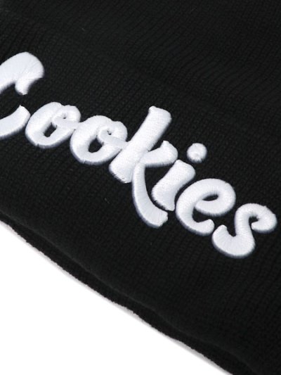 画像3: COOKIES CLOTHING ORIGINAL LOGO BEANIE BLACK/WHITE