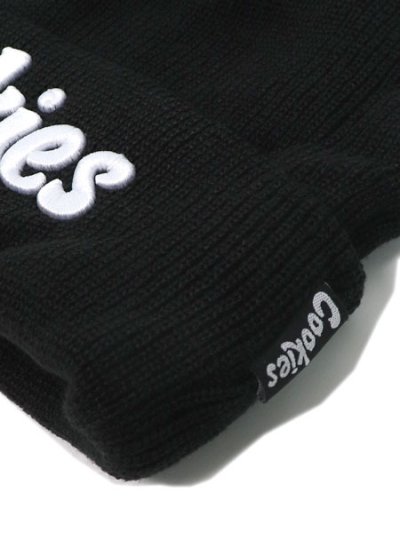 画像4: COOKIES CLOTHING ORIGINAL LOGO BEANIE BLACK/WHITE