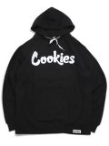 【送料無料】COOKIES CLOTHING ORIGINAL LOGO HOODIE BLACK/WHITE