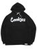 画像1: 【送料無料】COOKIES CLOTHING ORIGINAL LOGO HOODIE BLACK/WHITE (1)