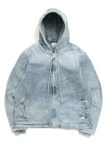 【送料無料】PRO CLUB HEAVYWEIGHT DENIM ZIP UP JACKET