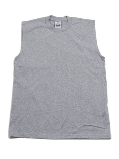 画像1: PRO CLUB HEAVYWEIGHT SLEEVELESS MUSCLE TEE-H.GREY