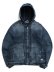 画像1: 【送料無料】PRO CLUB HEAVYWEIGHT DENIM ZIP UP JACKET (1)