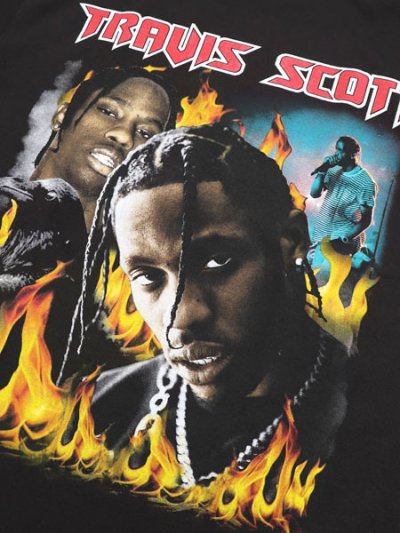 画像3: ARTIST SPORT TEE TRAVIS SCOTT LA FLAME