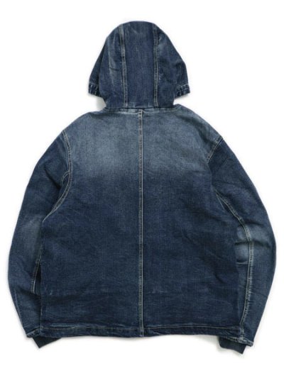 画像2: 【送料無料】PRO CLUB HEAVYWEIGHT DENIM ZIP UP JACKET