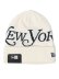 画像1: NEW ERA BC KNIT BIG LOGO NY MAGAZINE OFF WHITE (1)