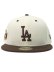 画像2: NEW ERA 59FIFTY WOOL VISOR DODGERS CHROME/BROWN (2)