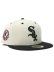 画像1: NEW ERA 59FIFTY WOOL VISOR WHITE SOX CHROME/BLK (1)