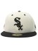 画像2: NEW ERA 59FIFTY WOOL VISOR WHITE SOX CHROME/BLK (2)