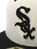 画像7: NEW ERA 59FIFTY WOOL VISOR WHITE SOX CHROME/BLK