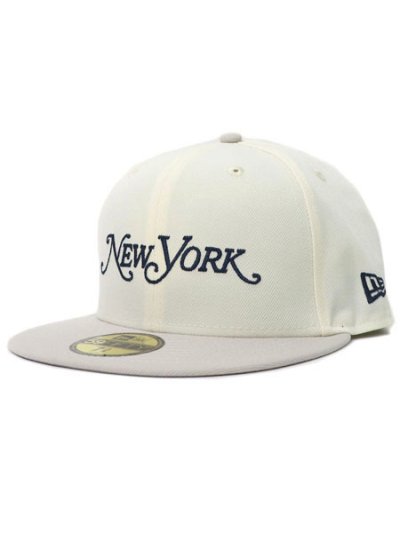 画像1: NEW ERA 59FIFTY NY MAGAZINE CHROME/STONE