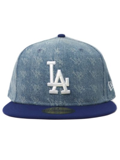 画像2: NEW ERA 59FIFTY LASER BURN OUT DODGERS WASH DNM