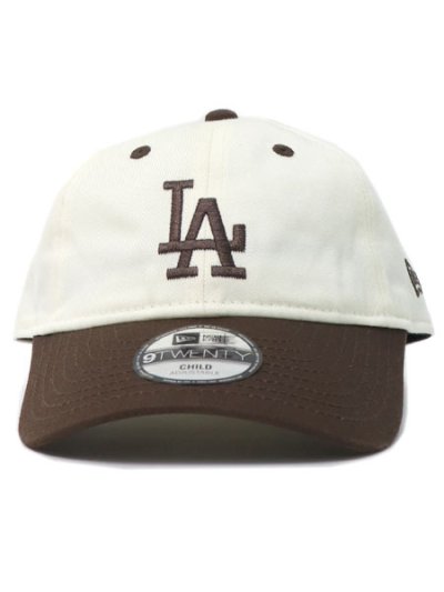 画像2: 【KIDS】NEW ERA CHILD 9TWENTY 2-TONE DODGERS CHROME/BRN