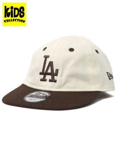 画像1: 【KIDS】NEW ERA MY 1ST 9TWENTY 2-TONE DODGERS CHROME/BRN