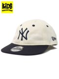 【KIDS】NEW ERA MY 1ST 9TWENTY 2-TONE YANKEES CHROME/NVY