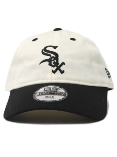 画像2: 【KIDS】NEW ERA CHILD 9TWENTY 2-TONE WHITE SOX CHROME/BK