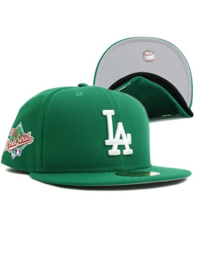 画像1: NEW ERA 59FIFTY CS DODGERS CTWN WS1988 U/GY FB