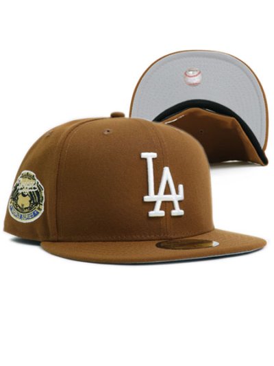 画像1: NEW ERA 59FIFTY CS DODGERS CTWN WS1963 U/GY FB