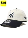 【KIDS】NEW ERA CHILD 9TWENTY 2-TONE YANKEES CHROME/NAVY