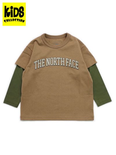 画像1: 【KIDS】THE NORTH FACE KIDS LTS PIKA TEE