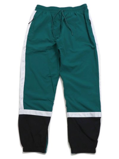 画像1: 【送料無料】PRO CLUB SYMMETRY TRACK PANT TURQUOISE/BLACK