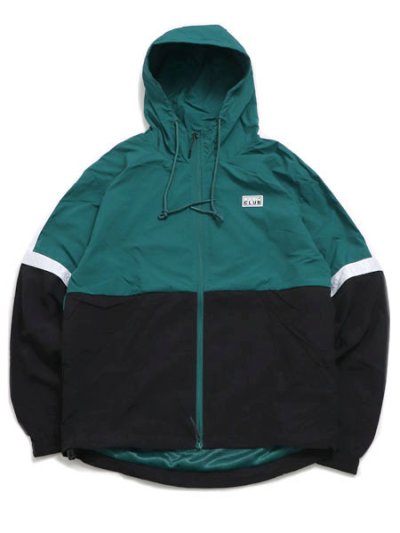 画像1: 【送料無料】PRO CLUB SYMMETRY TRACK JACKET TURQUOISE/BLACK