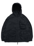 【送料無料】SNOW PEAK INDIGO C/N PARKA BLACK