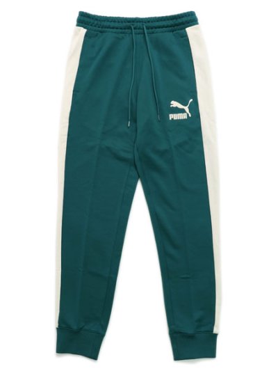 画像1: PUMA ICONIC T7 TRACK PANT-COLD GREEN