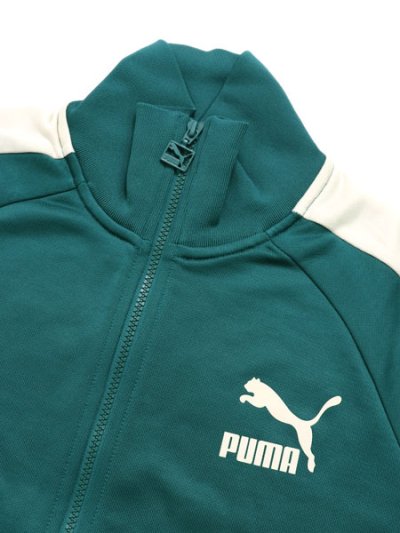 画像3: PUMA ICONIC T7 TRACK JACKET-COLD GREEN