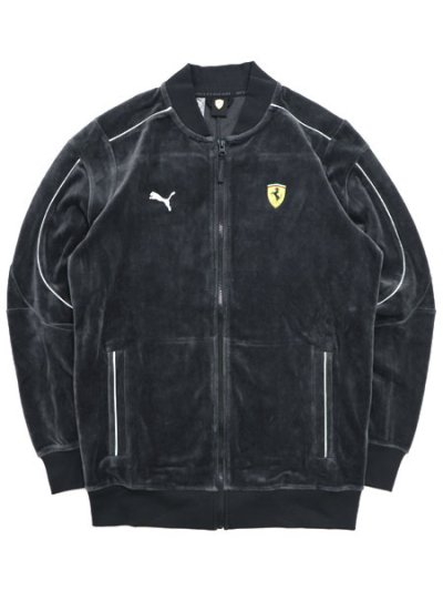 画像1: 【送料無料】PUMA FERRARI RACE MT7 JACKET-PUMA BLACK