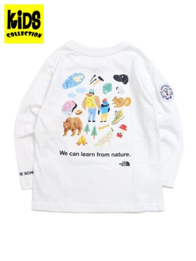 画像1: 【KIDS】THE NORTH FACE KIDS L/S KNS TEE