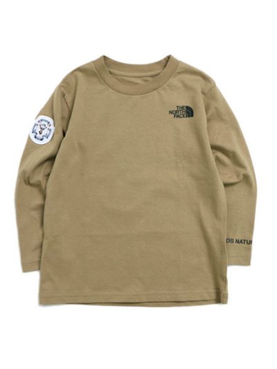 画像2: 【KIDS】THE NORTH FACE KIDS L/S KNS TEE