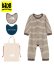 画像1: 【KIDS】THE NORTH FACE BABY L/S ROMPERS 2P BIB (1)