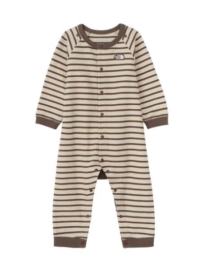 画像2: 【KIDS】THE NORTH FACE BABY L/S ROMPERS 2P BIB