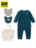 【KIDS】THE NORTH FACE BABY L/S ROMPERS 2P BIB