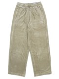 PUMA T7 OVER SIZE VELOUR TRACK PANT-OAK BRNC