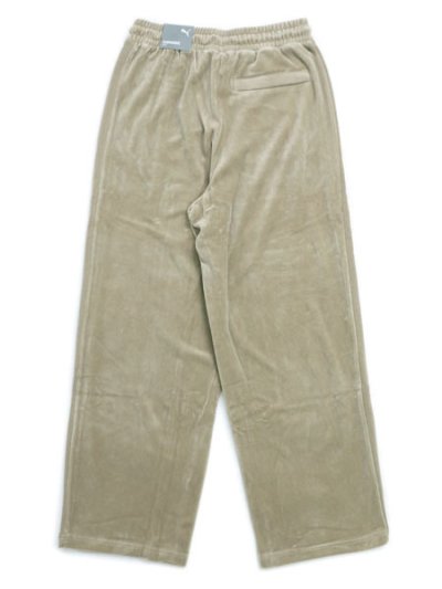 画像2: PUMA T7 OVER SIZE VELOUR TRACK PANT-OAK BRNC