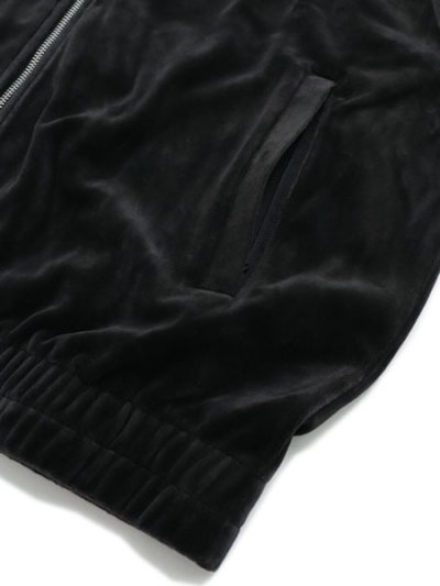 画像4: 【送料無料】PUMA T7 OVER SIZE VELOUR TRACK JACKT-P.BLACK