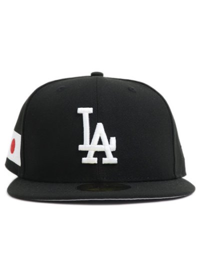 画像2: NEW ERA 59FIFTY CS DODGERS JAPAN FLAG U/GY FB