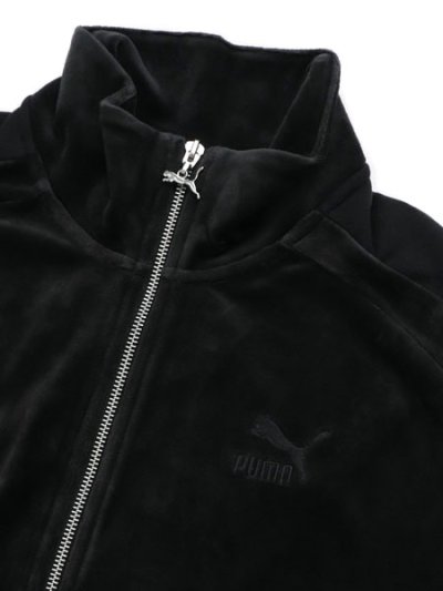 画像3: 【送料無料】PUMA T7 OVER SIZE VELOUR TRACK JACKT-P.BLACK