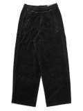 PUMA T7 OVER SIZE VELOUR TRACK PANT-PUMA BLK