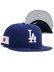 画像1: NEW ERA 59FIFTY CS DODGERS JAPAN FLAG U/GY FB (1)