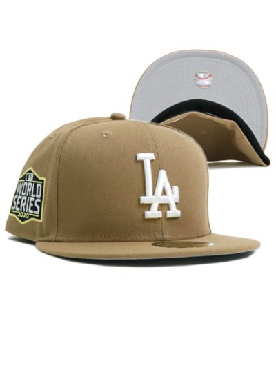 画像1: NEW ERA 59FIFTY CS DODGERS CTWN WS2020 U/GY FB