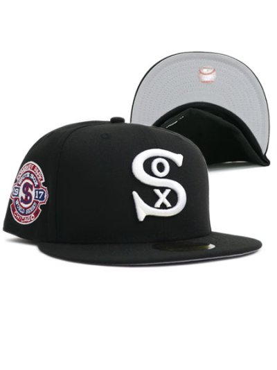 画像1: NEW ERA 59FIFTY CS WHITE SOX CTWN WS1917 U/GY FB