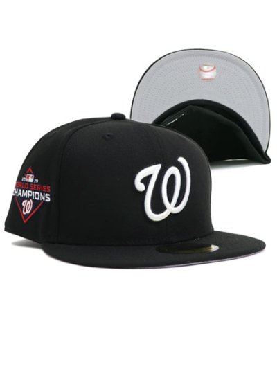 画像1: NEW ERA 59FIFTY CS NATIONALS CTWN WS2019 U/GY FB