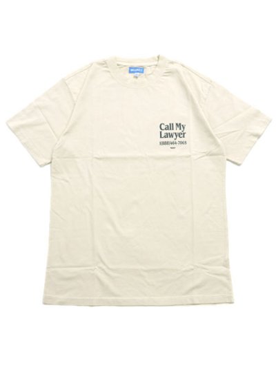 画像2: MARKET CALL MY LAWYER TEE ECRU