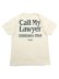 画像1: MARKET CALL MY LAWYER TEE ECRU (1)